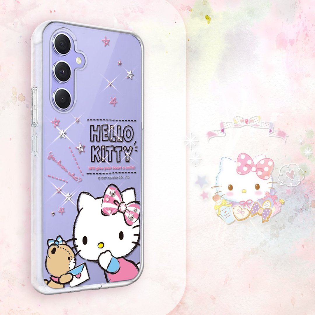 Samsung Galaxy A55/A54/A53/A35 轻薄军规防摔水晶壳-凯蒂悄悄话 - 手机壳/手机套 - 其他材质 多色