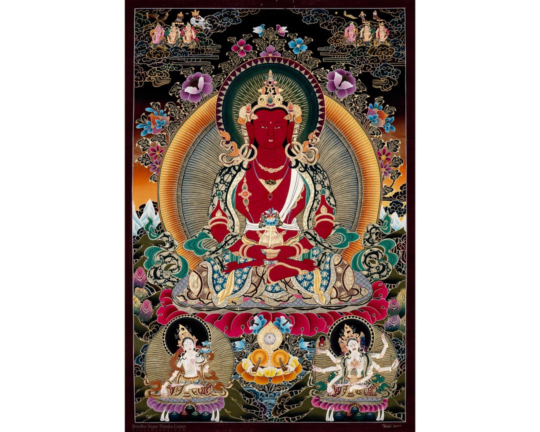 手绘阿弥陀佛 | 传统艺术家居装饰 - 墙贴/壁贴 - 其他材质 多色