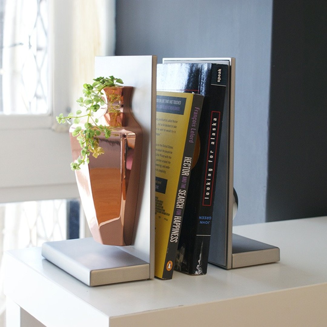 【4U4U】平安花瓶 壁挂 书挡-八方瓶 VasesaV Bookend &amp; Wall - 摆饰 - 其他金属 