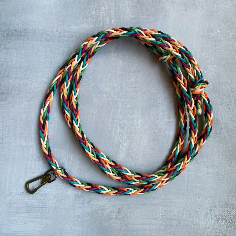 手工编织手机绳带 - 挂绳/吊绳 - 棉．麻 多色