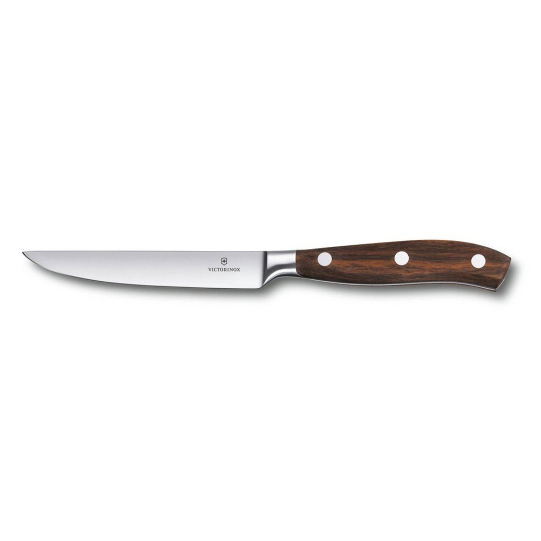 VICTORINOX 瑞士维氏 锻造牛排刀 枫木 7.7200.12G - 厨房用具 - 木头 咖啡色