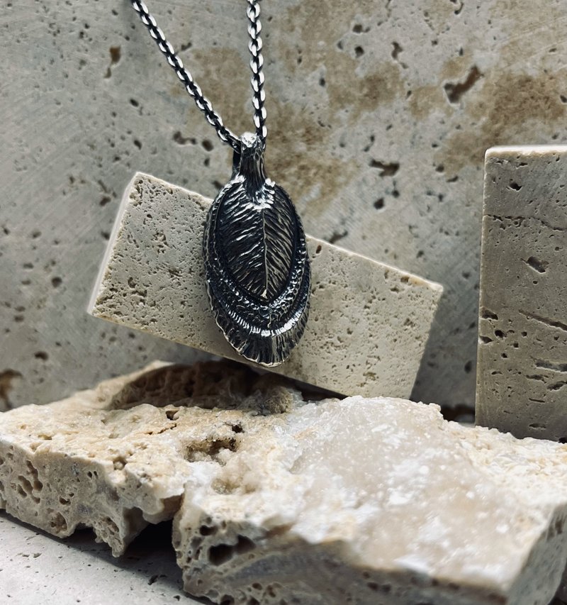 羽运坠饰 - 吊饰 - 银 