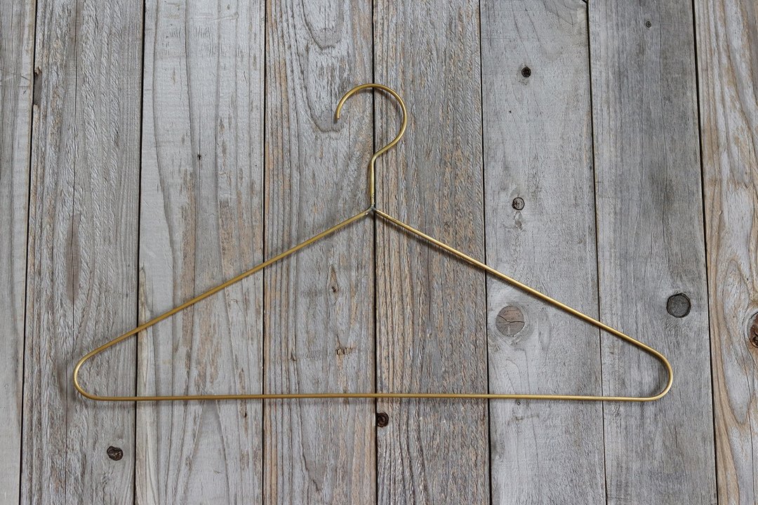 Brass hanger - 衣架/挂勾 - 铜/黄铜 金色
