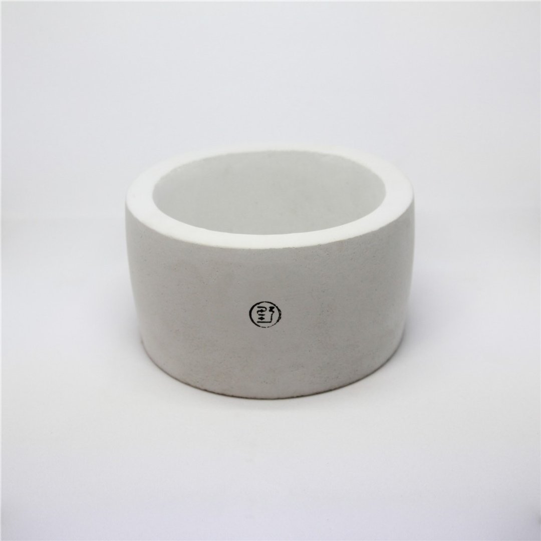 【野草不野】大扁洛克 / 水泥盆器 - 花瓶/陶器 - 水泥 灰色