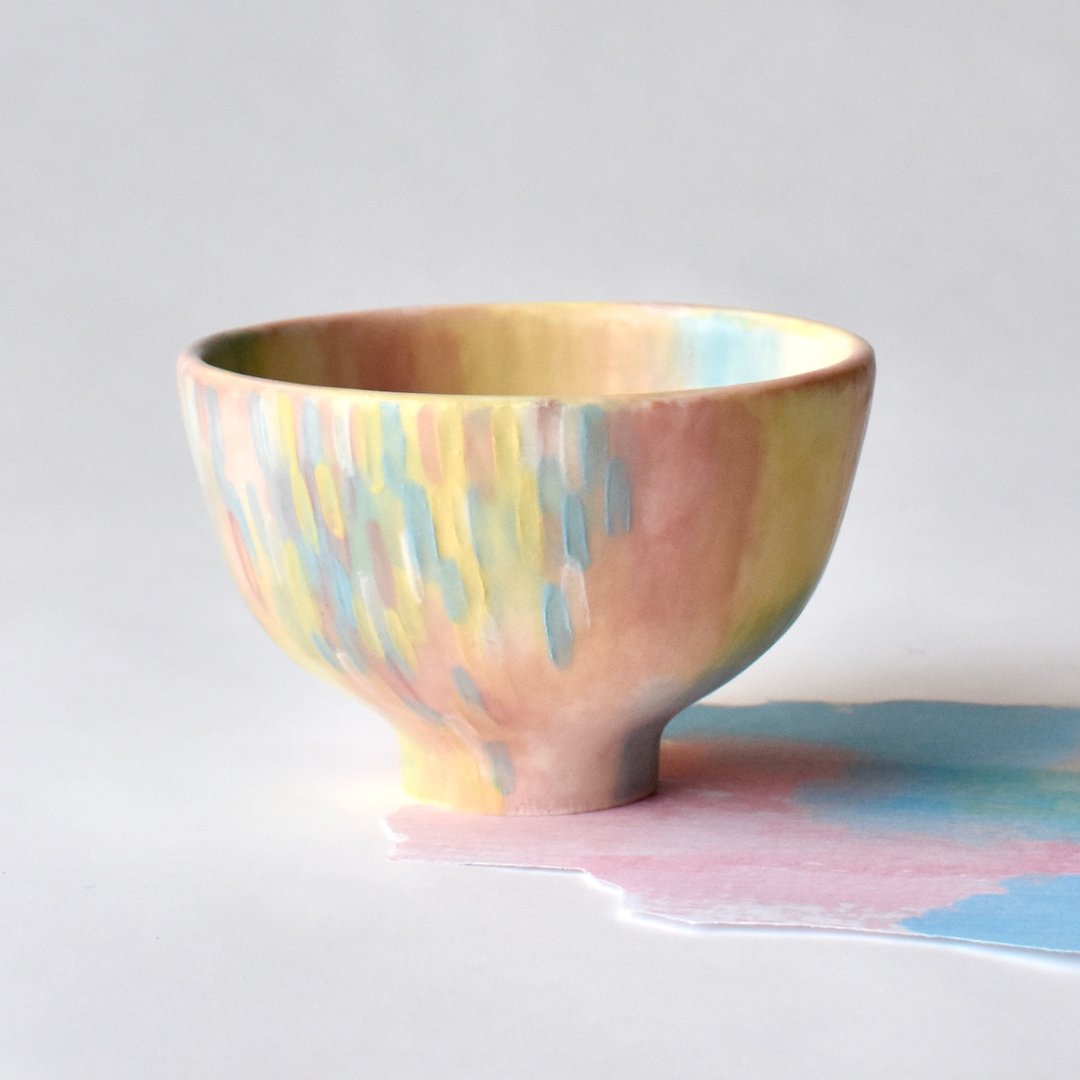 Bowl of memories Memories of the bowl 02 ・ One-of-a-kind - 碗 - 陶 多色