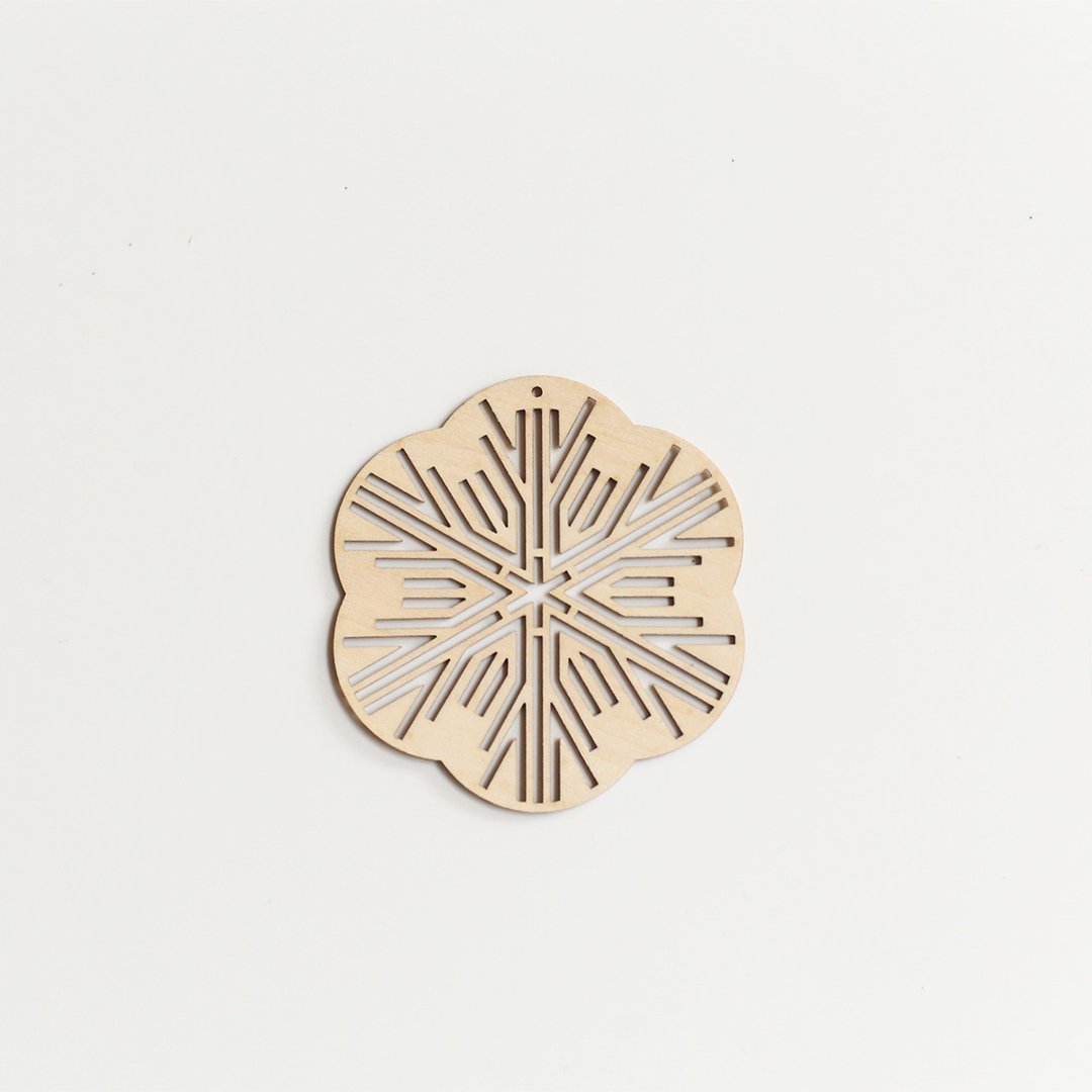 snow ornament A / snow ornament A - 其他 - 木头 