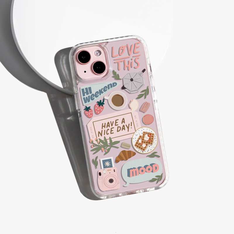 FEXI 案例 / 咖啡馆时间。 - 手机壳/手机套 - 硅胶 