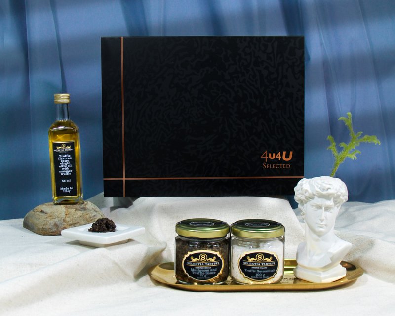 【4u4U】SELEKTIA 意大利典藏黑松露礼盒(附品牌纸袋) - 酱料/调味料 - 新鲜食材 