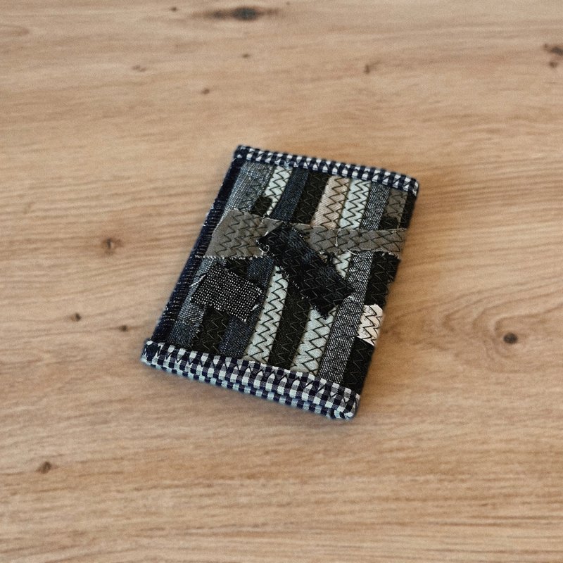 Leatheric 布皮革 - 对折卡夹 | Moss - 皮夹/钱包 - 棉．麻 绿色