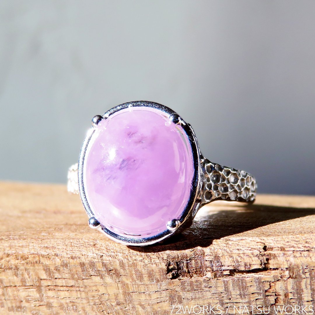 Pink Kyanite Ring - 戒指 - 宝石 粉红色