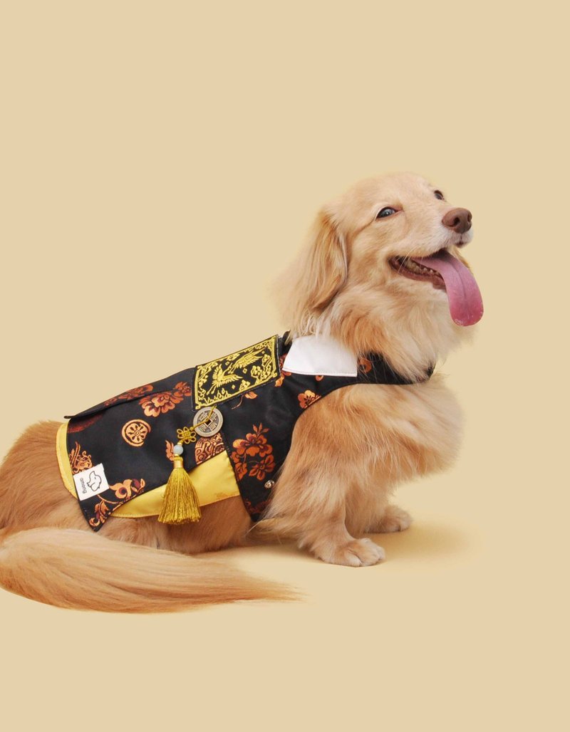 鹤龄 Among 胸背衣 - 衣/帽 - 棉．麻 红色