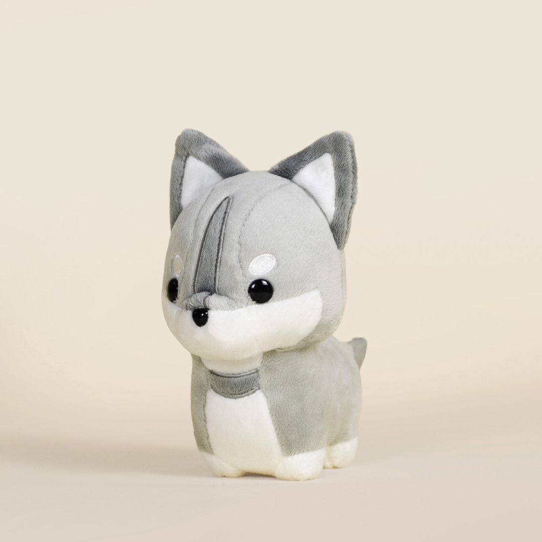 Mini Bellzi | Wolfi 小灰狼玩偶 - 玩偶/公仔 - 其他人造纤维 灰色