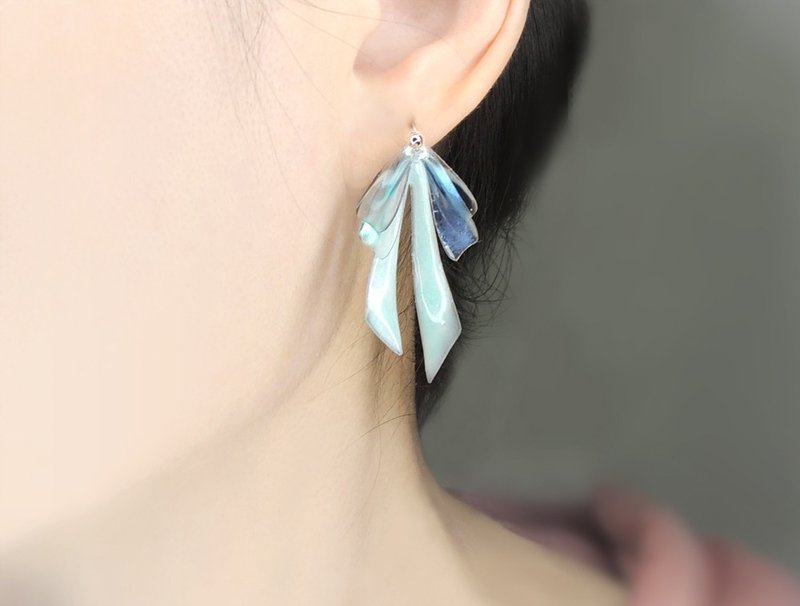 蝴蝶结系列一/耳针/耳夹 - 耳环/耳夹 - 其他材质 多色