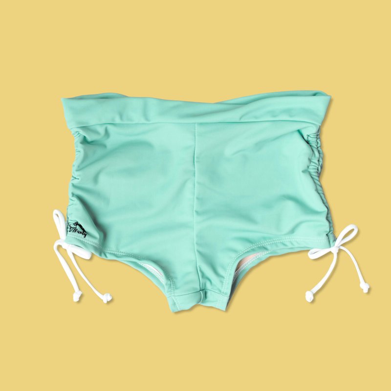 Mini Mint ruched short - 其他 - 纸 绿色