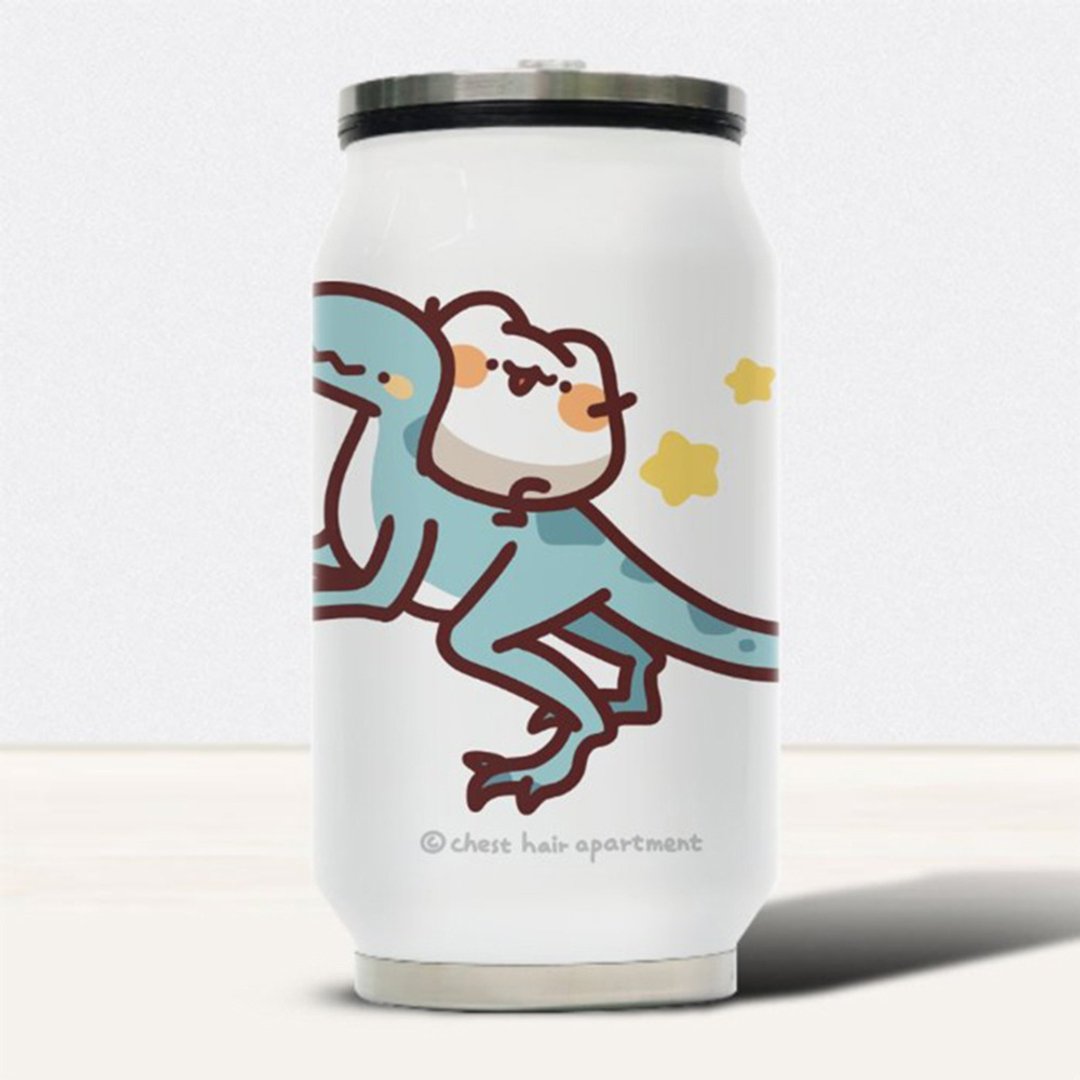 汽水造型保温杯 10oz (两款选) | 胸毛公寓 散水礼物 - 保温瓶/保温杯 - 不锈钢 