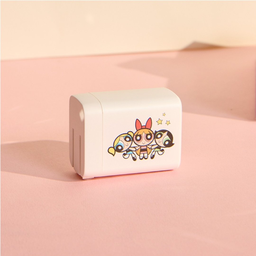 飞天小女警闪耀联盟GaN 40W Type-C双孔充电头 - 手机配件 - 塑料 透明