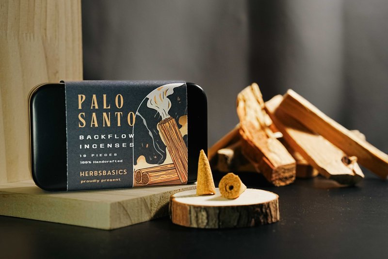内在平静 Palo Santo | 秘鲁圣木倒流香 - 香薰/精油/线香 - 木头 咖啡色