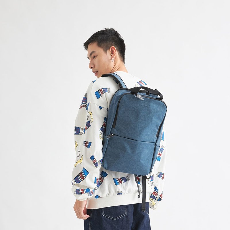 anello 轻量防泼水通勤后背包 (两色) - 后背包/双肩包 - 聚酯纤维 多色