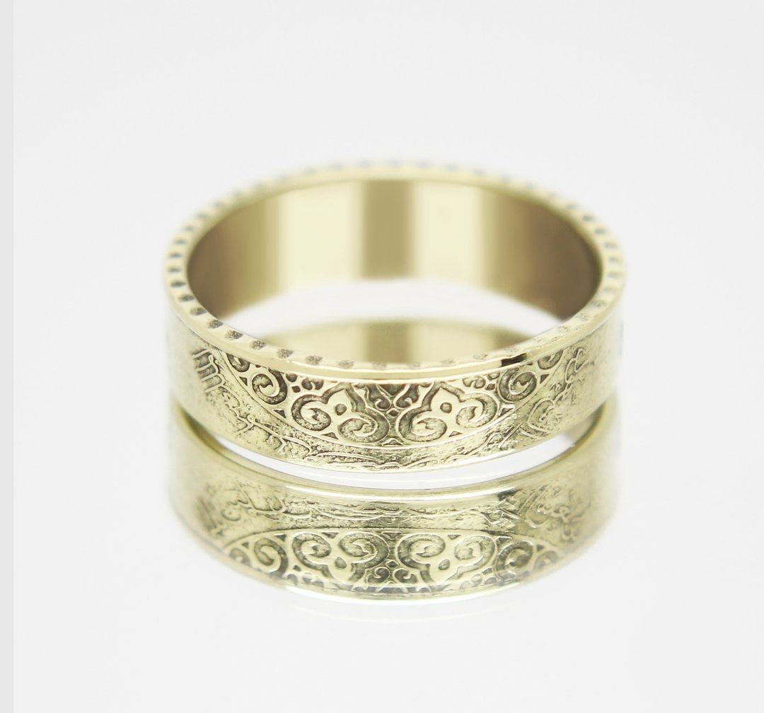 Saudi Arabia Coin Ring 25 halals 2016 coin rings for men coin rings for women - 戒指 - 其他金属 
