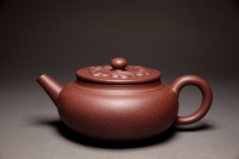 【大彬贡局】炎黄大地艺术 龙山堂 传统手工 四号深井底槽青230c - 茶具/茶杯 - 陶 咖啡色