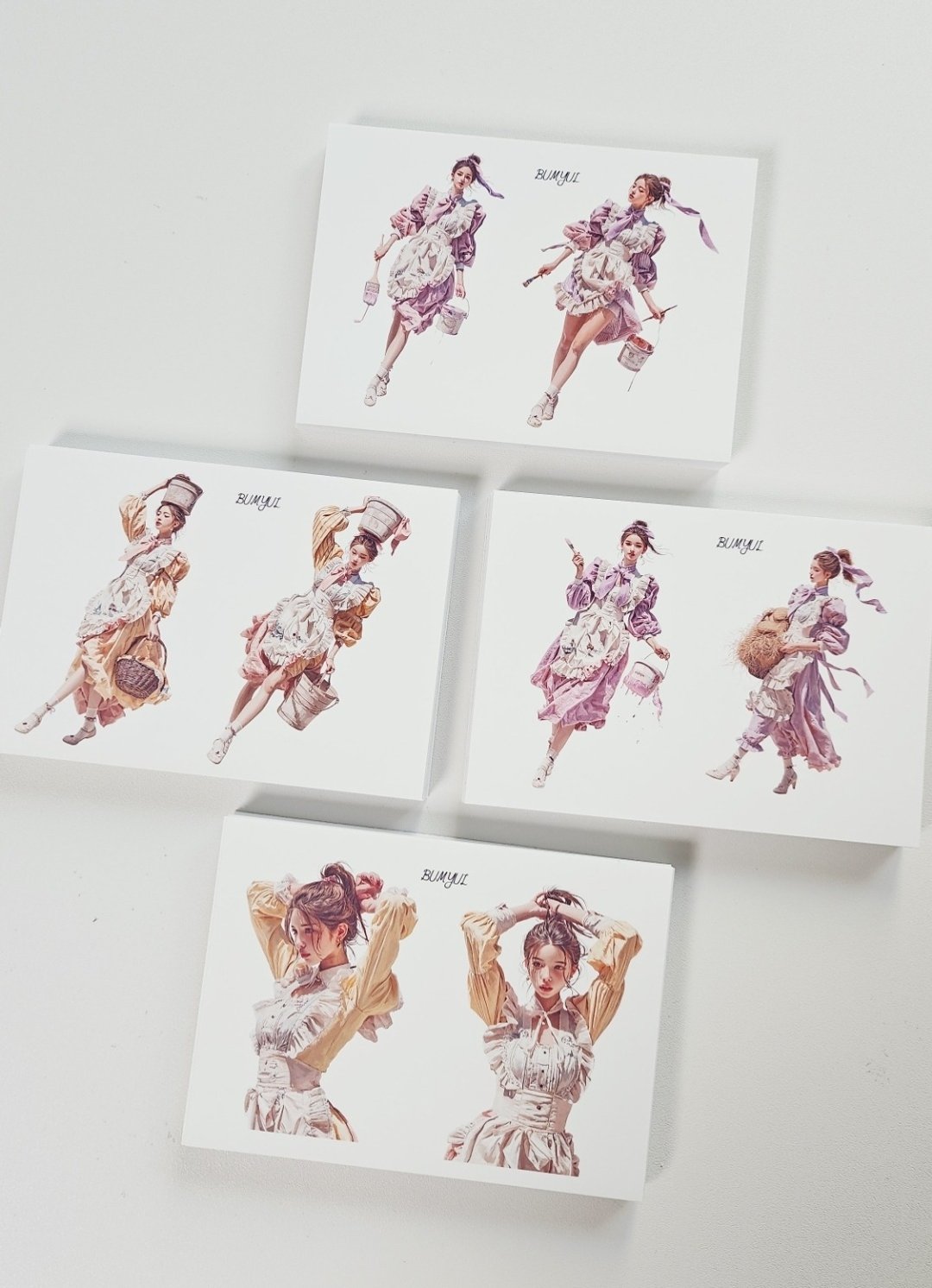 女孩的活力日常｜贴纸组 - 便条纸/标签贴 - 纸 多色