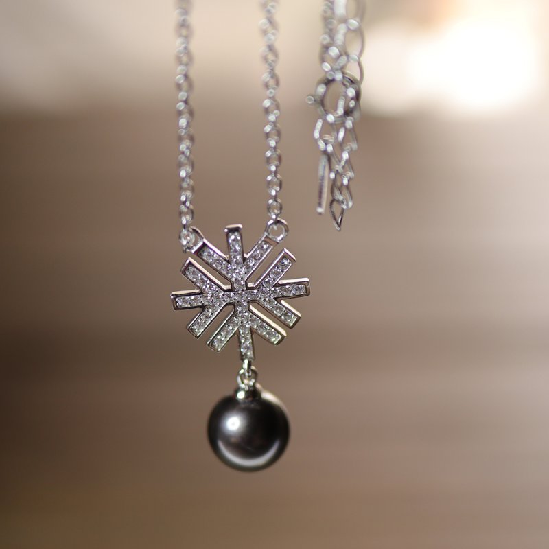 【雪花】大溪地海水珍珠项链 | 爱恋之珠 - 项链 - 珍珠 