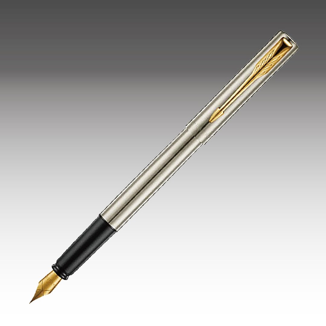 Parker 派克 新款威雅XL 钢杆金夹钢笔  免费刻字 - 钢笔 - 其他金属 银色