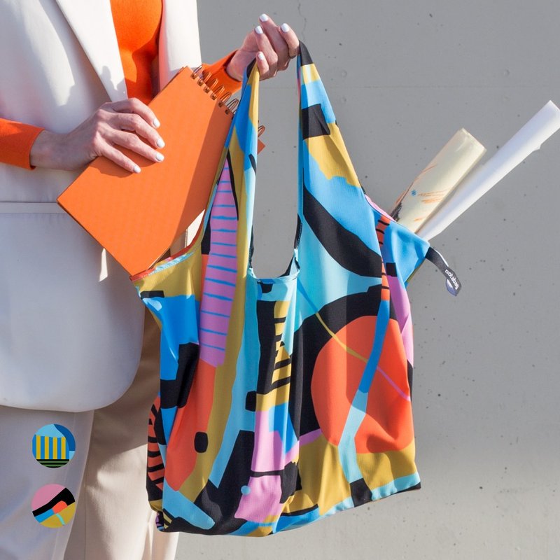 德国 Notabag 托特包 / 手提袋 / 肩背包 - 几何系列 - 手提包/手提袋 - 聚酯纤维 多色