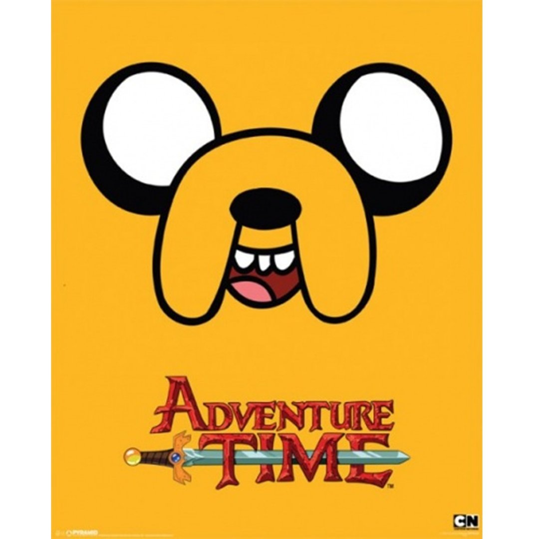 【探险活宝】老皮 - Adventure Time - 绝版迷你海报 - 海报/装饰画/版画 - 其他材质 黄色