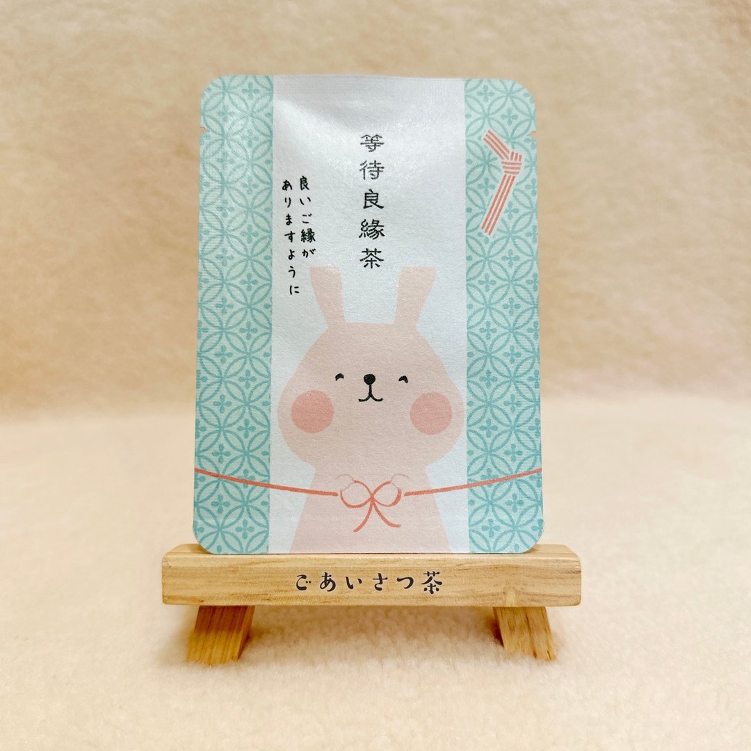 问候茶包_等待良缘茶-京都玉露円缘茶1包入 - 茶 - 纸 多色