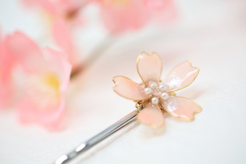 樱舞发夹 - 发饰 - 树脂 