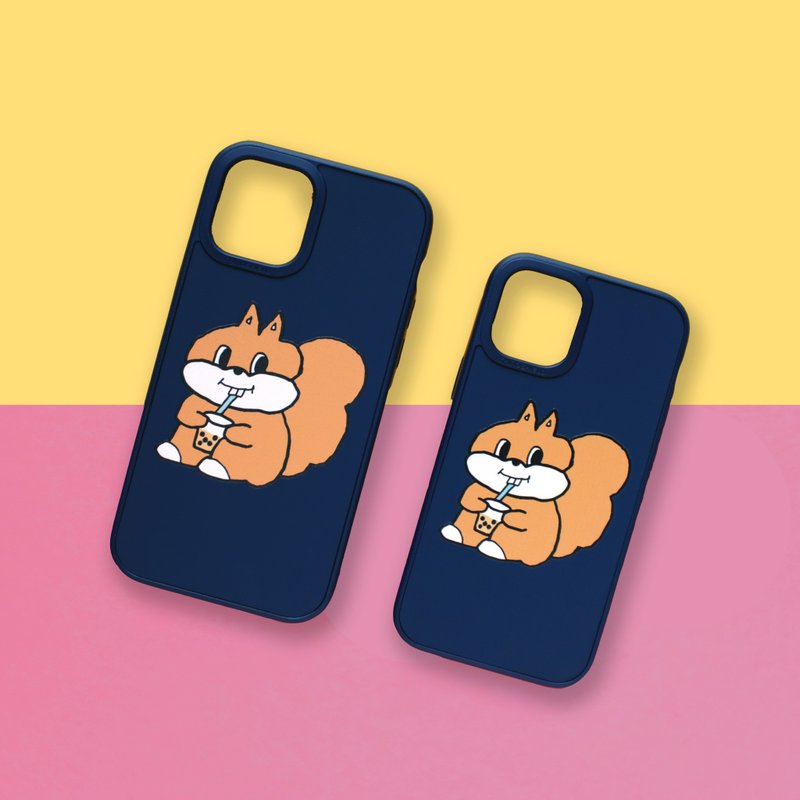 珍奶松鼠 / 犀牛盾Solidsuit手机壳 - 手机壳/手机套 - 塑料 蓝色
