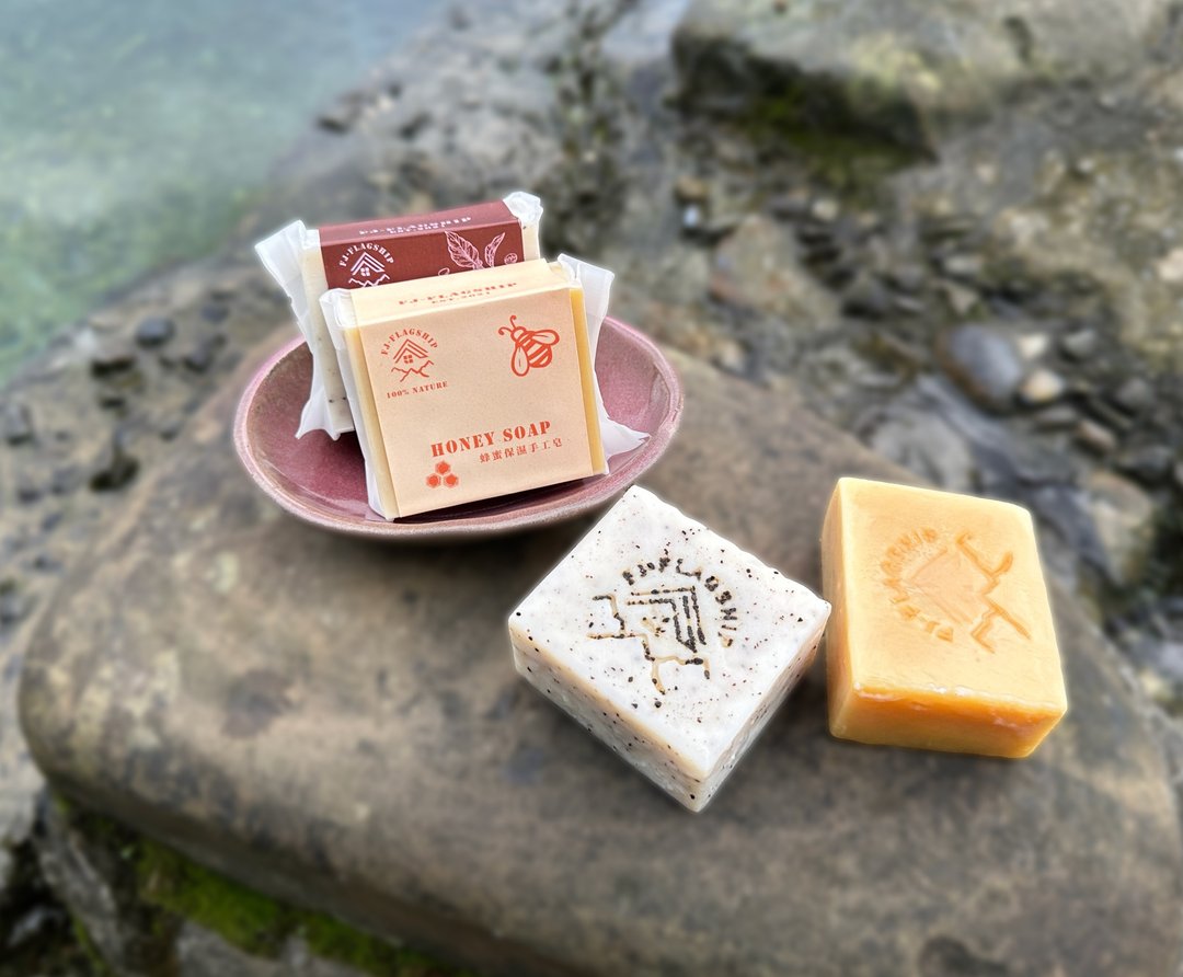 【交换礼物】清凉时光 手工皂 无精油/纯天然手工冷制/沐浴/洗颜 - 肥皂/手工皂 - 其他材质 