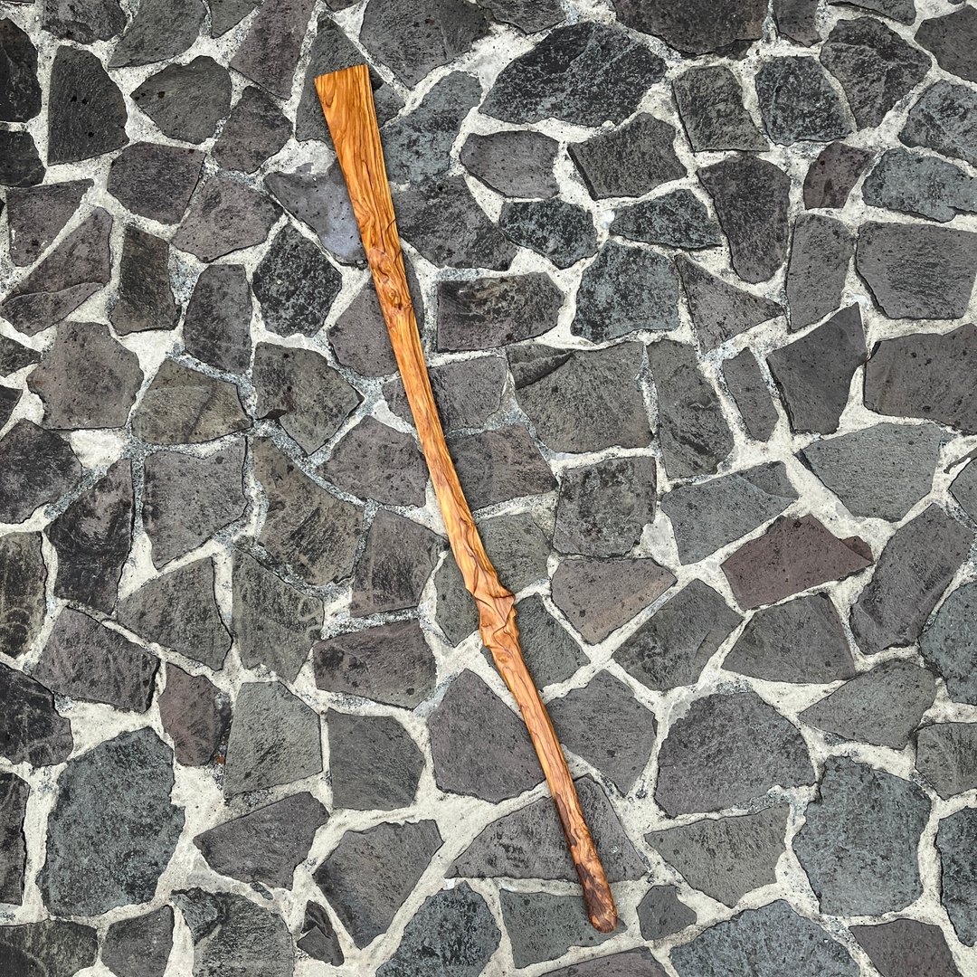 我贩剑　长妖刀　金铭叛判　艺术木刀 木剑　长刀 Bokken　魔剑 - 摆饰 - 木头 咖啡色