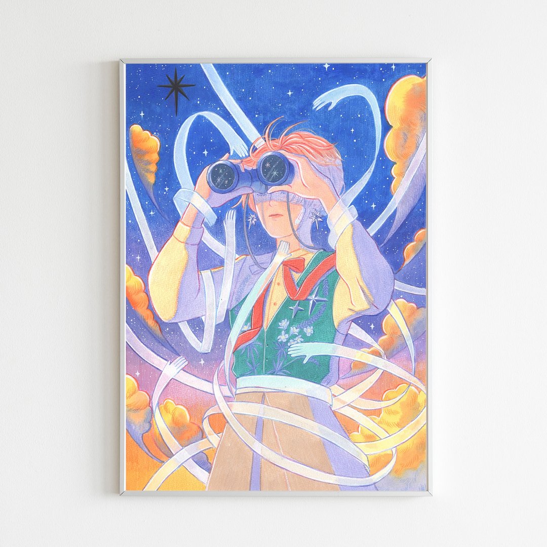 海报 (A3/A4) - 相信自己 - 海报/装饰画/版画 - 纸 多色