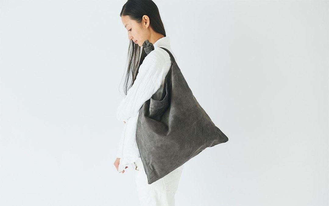 Leather Thai Shoulder Gray - 侧背包/斜挎包 - 真皮 灰色