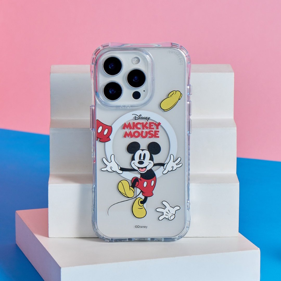 Disney经典-米奇款经典服装抗黄防摔MagSafe iPhone手机壳 - 手机壳/手机套 - 塑料 多色