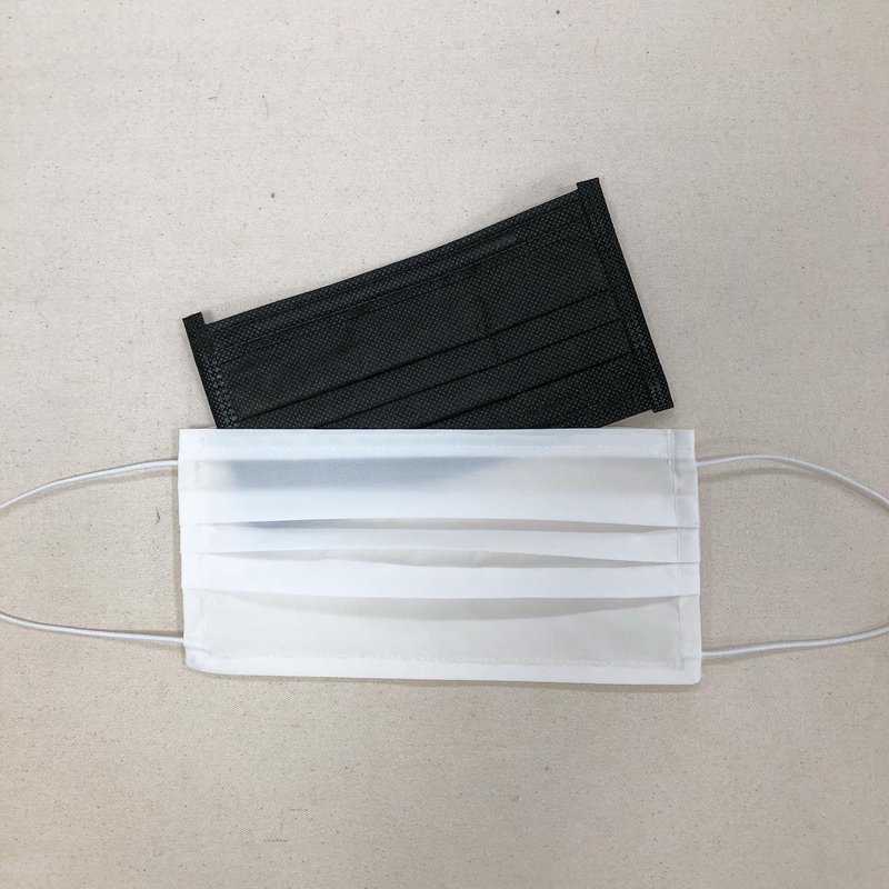 定制。上开口罩套。有耳挂。布口罩。重复使用 - 口罩 - 棉．麻 多色