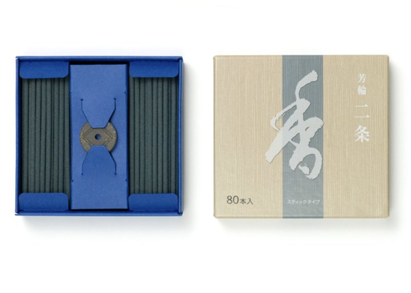 二条Nijo/Avenue of the Villa【Horin芳轮系列】德用 80枚 - 香薰/精油/线香 - 其他材质 