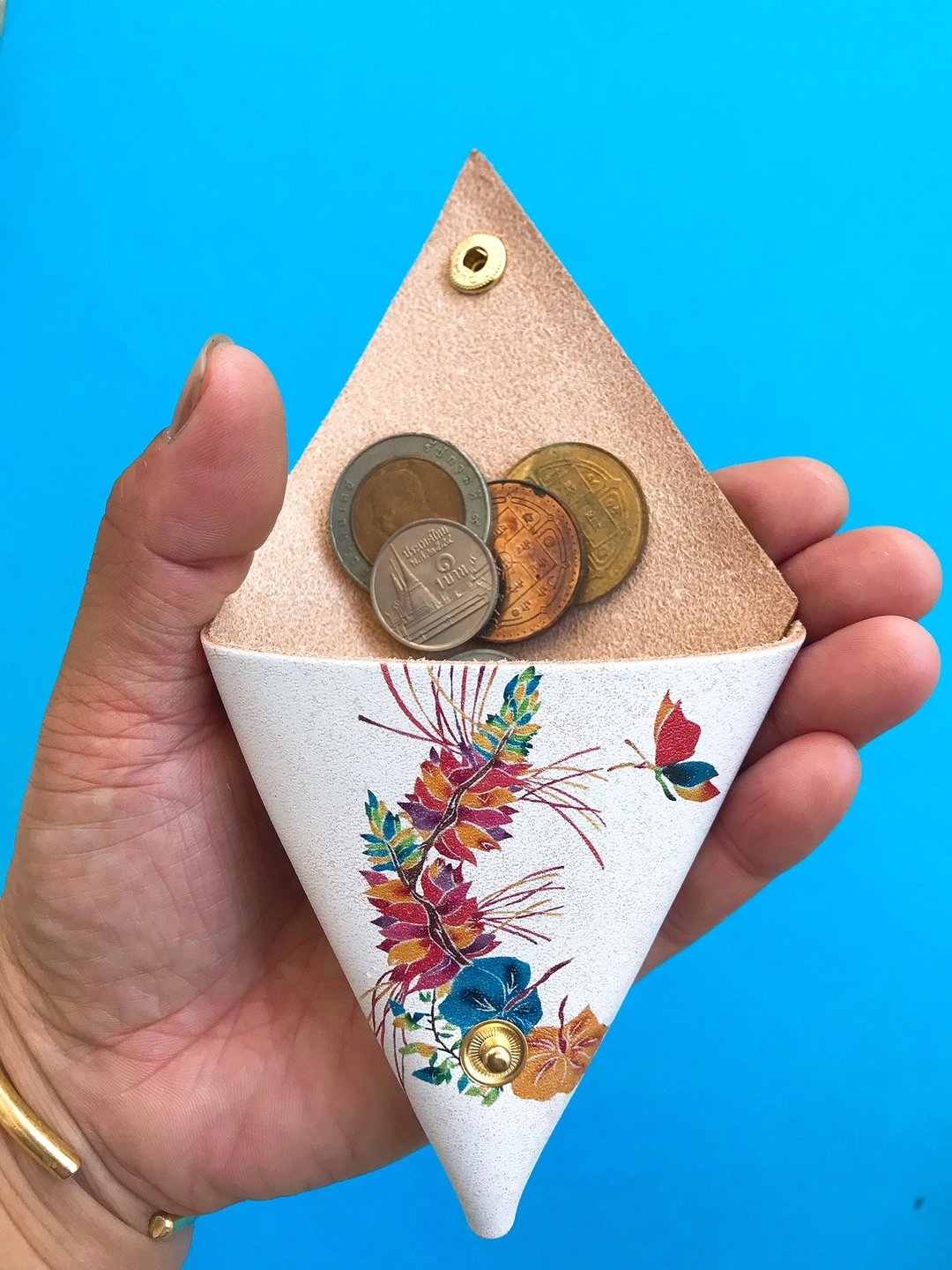 Genuine leather coin case - 零钱包 - 真皮 多色