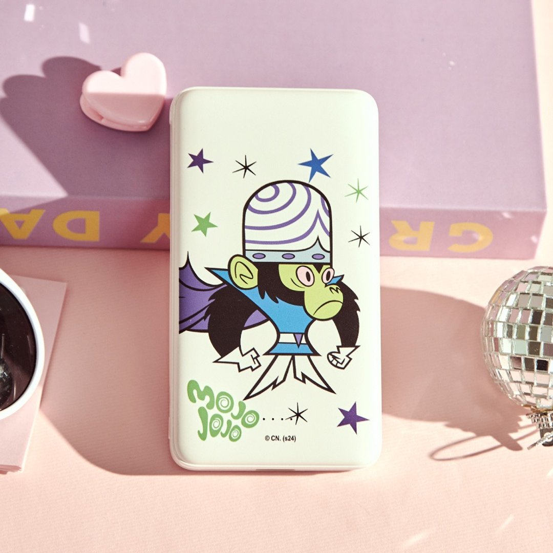 飞天小女警魔人啾啾双线快充10000mAh行动电源 - 充电宝/传输线 - 塑料 透明