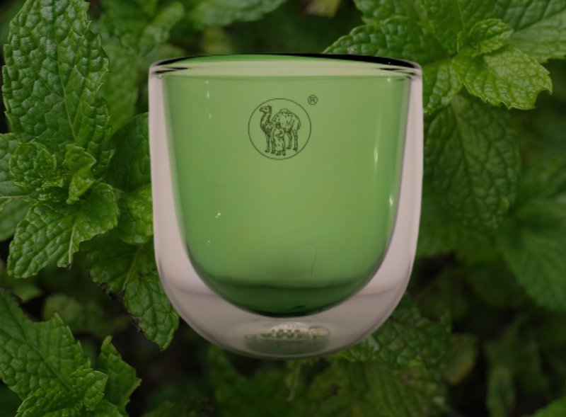 新品上市 | 骆驼牌 180ml 双层玻璃保温杯 绿 (LI) - 玻璃杯 - 玻璃 绿色