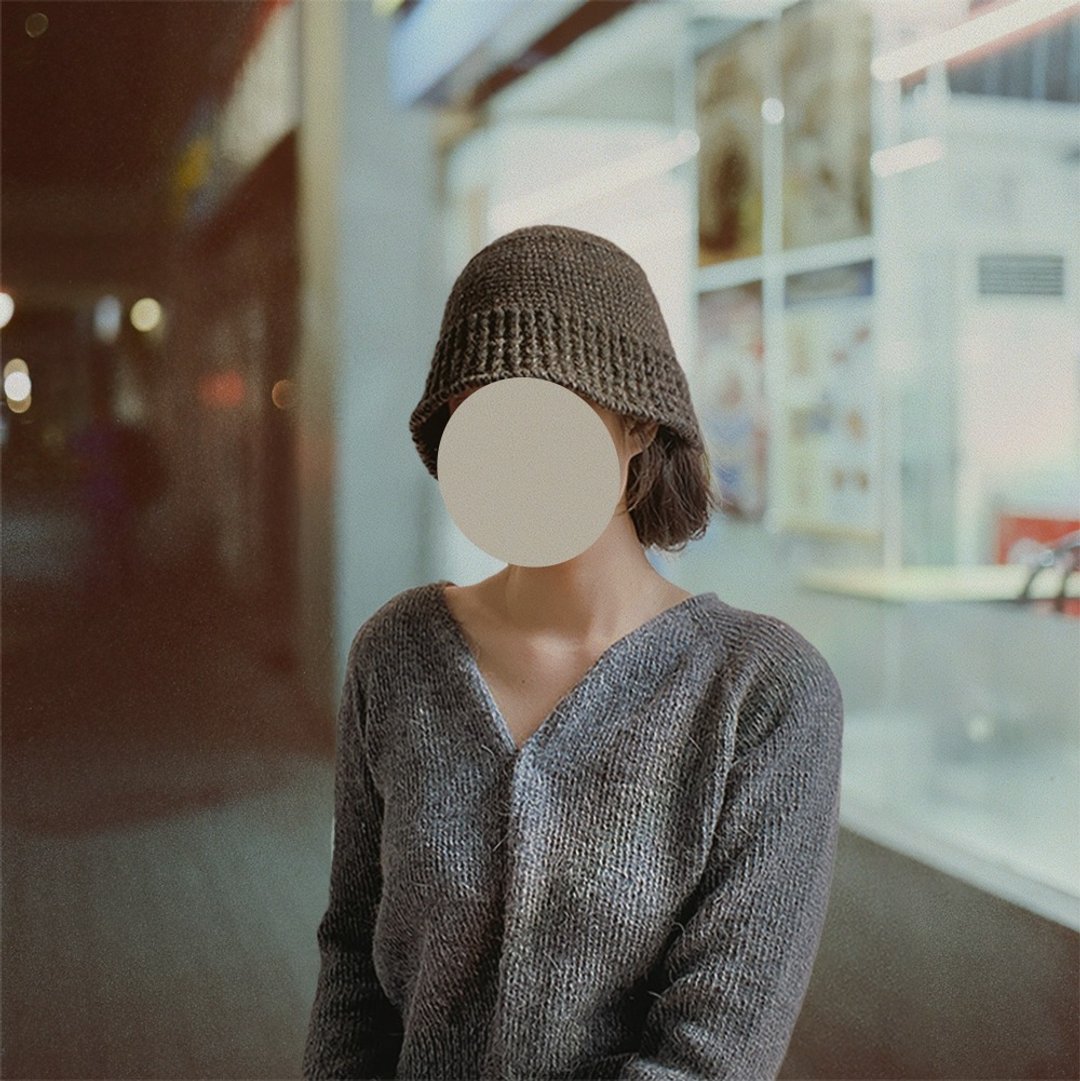 冬季女士渔夫帽 炭灰棕 手工针织帽 - 帽子 - 羊毛 咖啡色