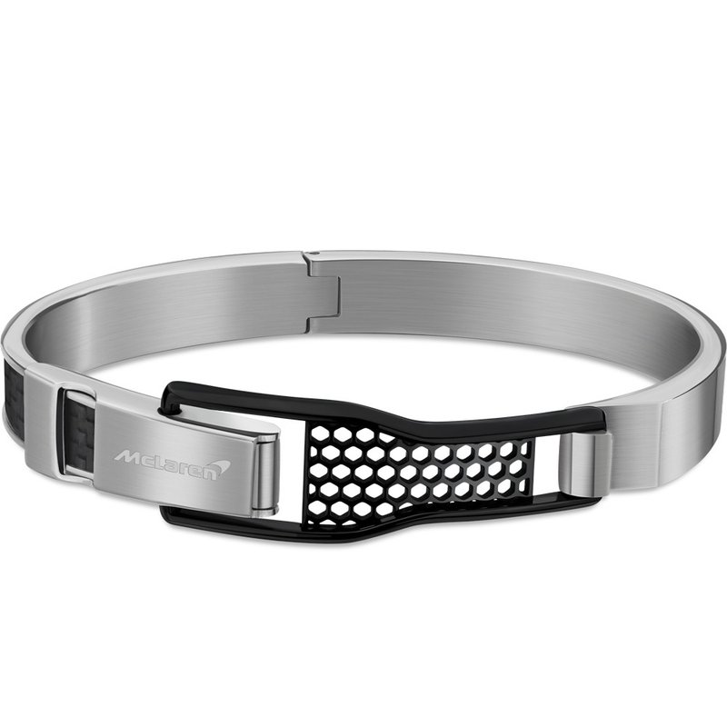 McLaren 限量2折 顶级英国超跑不锈钢碳纤维手环 全新专柜展示 - 手链/手环 - 其他金属 