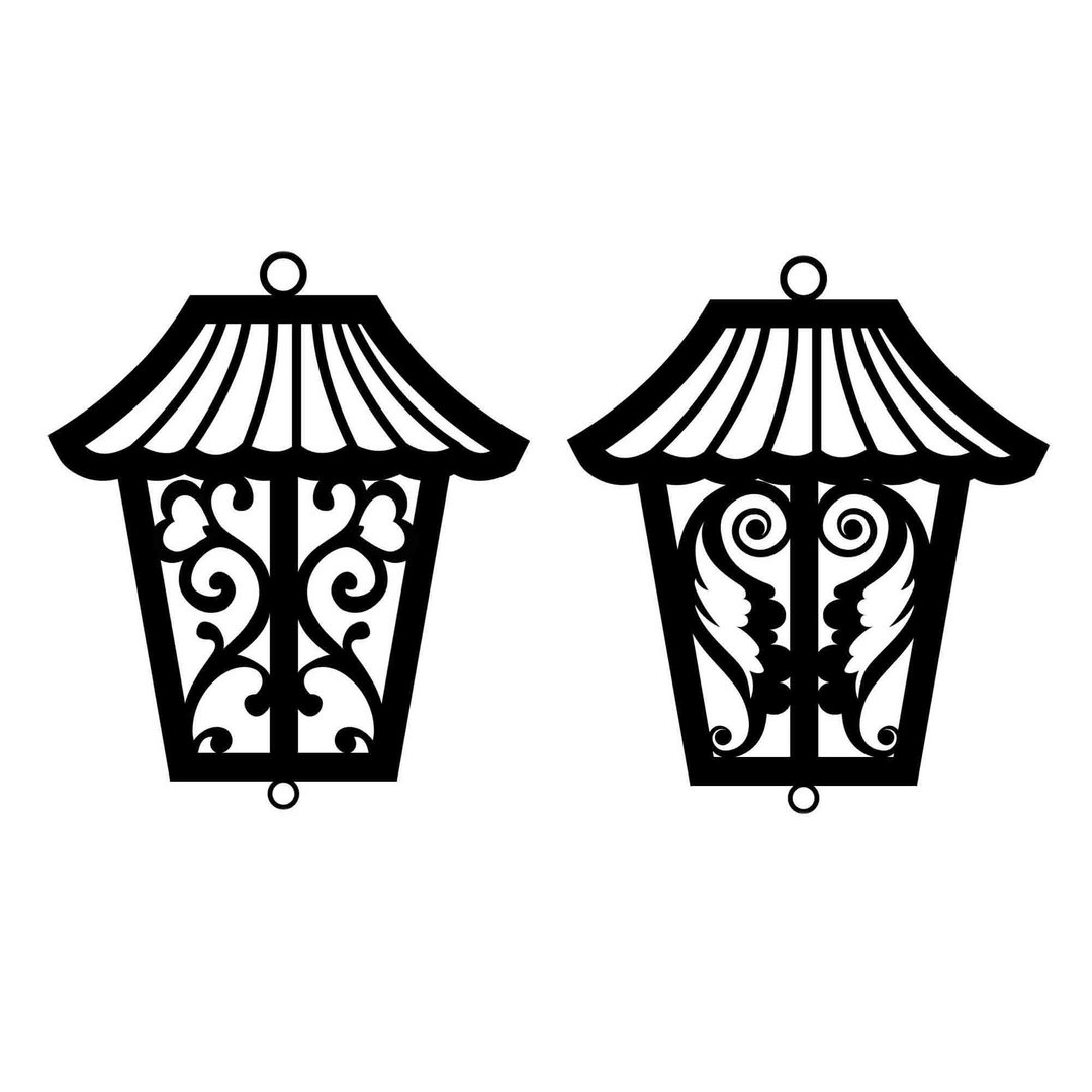 Lantern svg, lantern template, lantern pdf, lantern png, lantern laser cut, SVG - 图文模板设计 - 其他材质 