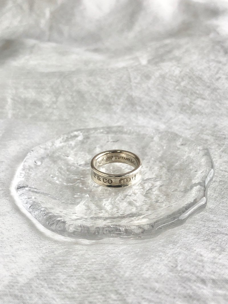 【VintageShop solo 日本直送中古包专卖店】Tiffany & Co. 蒂芙尼 18 号 窄版戒指 925 纯银 复古 vintage 3xjwxm - 戒指 - 纯银 银色