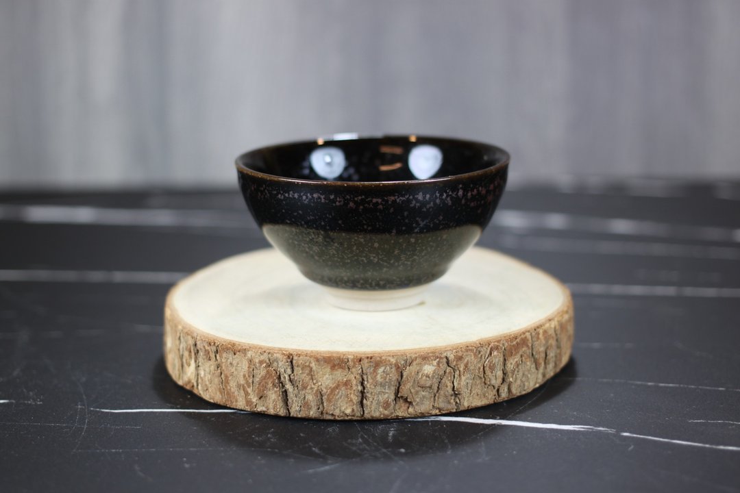 【圣诞礼盒】繁星 天目釉茶杯 茶碗 莺歌陶艺名家叶敏祥作品 - 茶具/茶杯 - 瓷 
