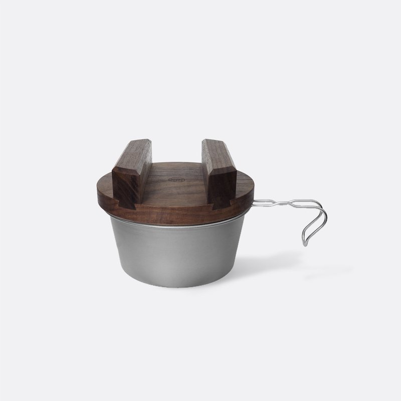 Rough Paper Wooden Lid for Sierra Cup 600ml 美国胡桃木制釜盖 - 厨房用具 - 木头 