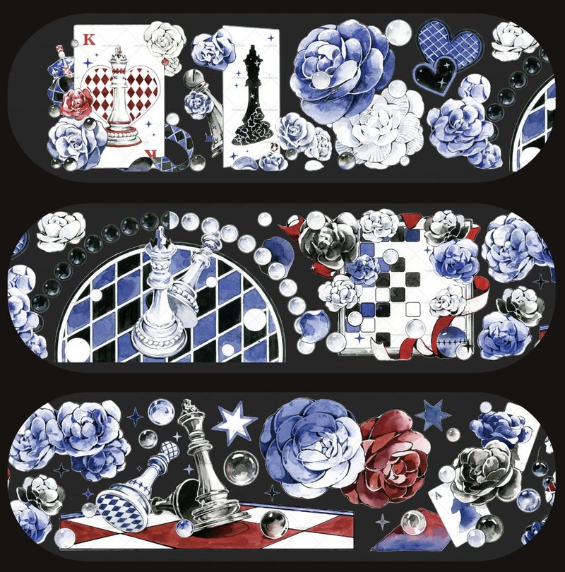 后翼弃兵 PET 紙膠帶 10米卷 - 纸胶带 - 其他材质 多色