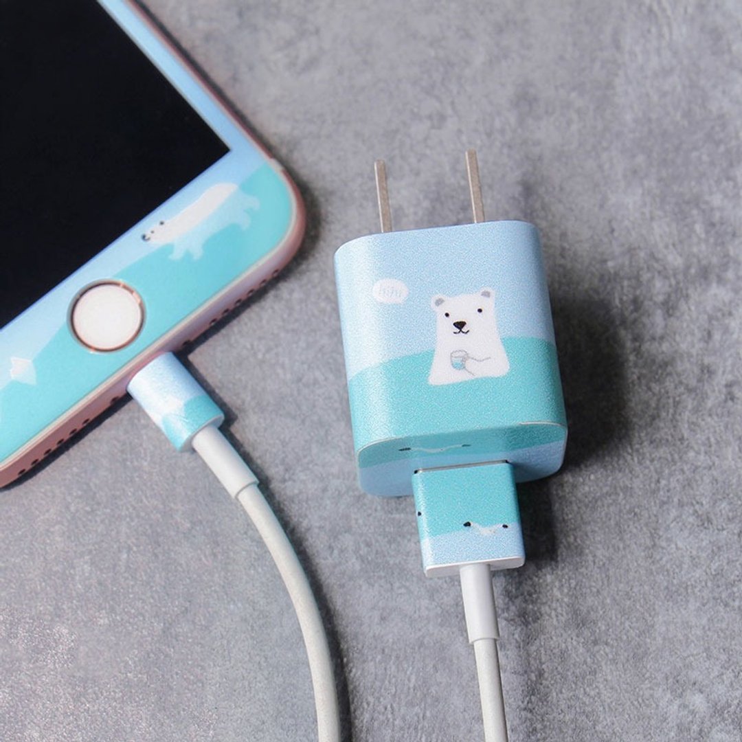 UPICK原品生活iPhone5/6/7充电器头贴纸手机插头背膜苹果配件彩膜 - 其他 - 纸 